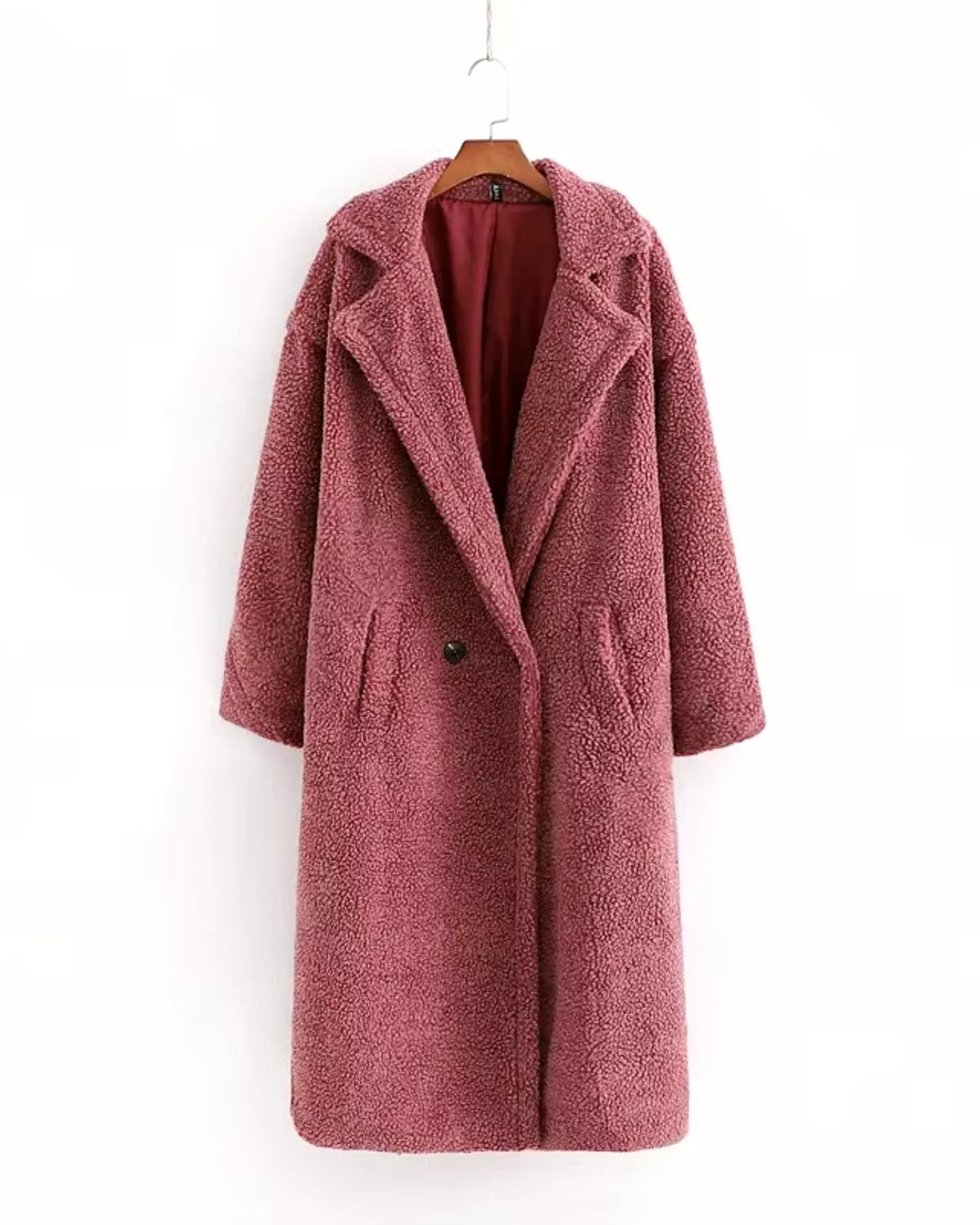 Winta Longline Teddy Coat