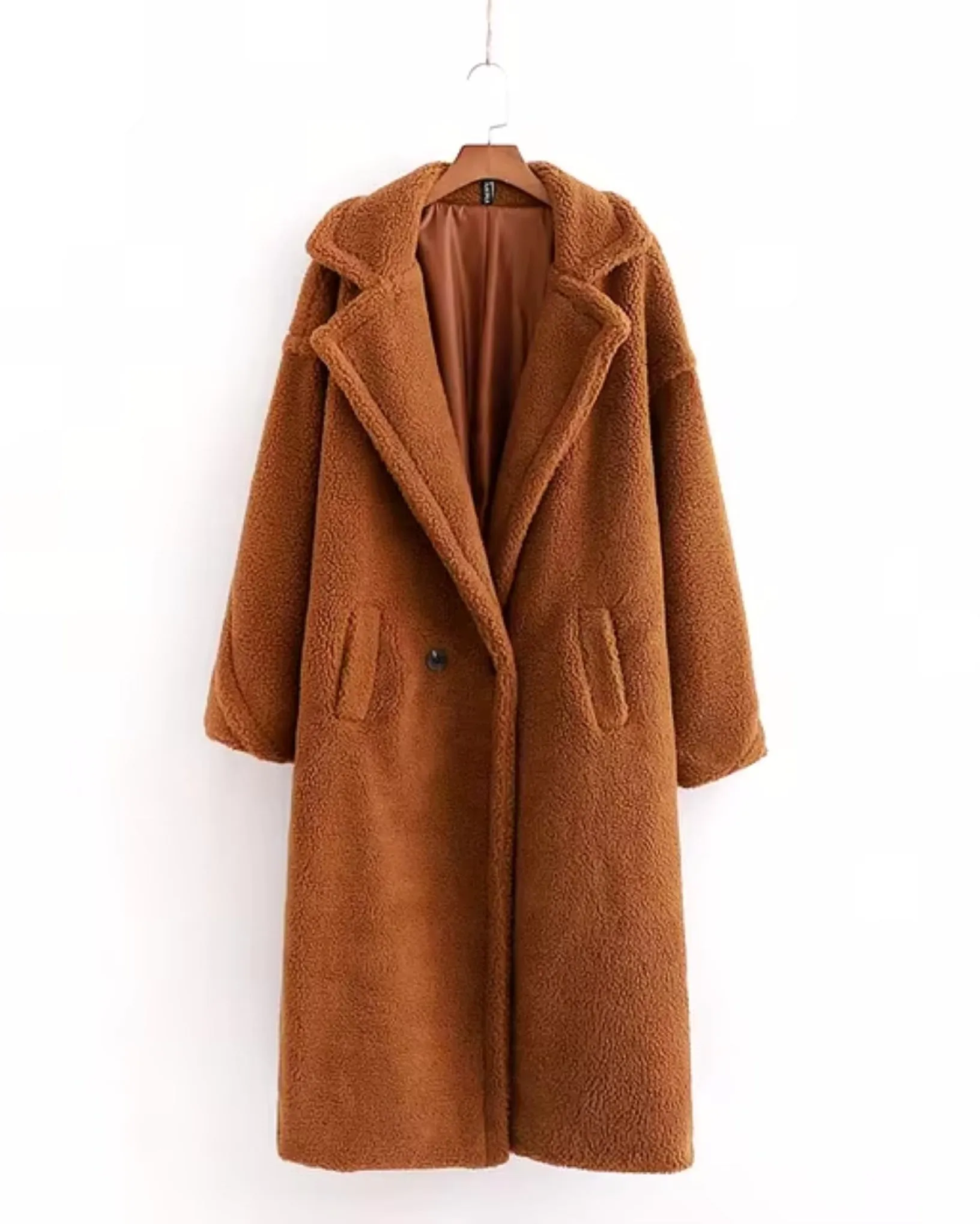 Winta Longline Teddy Coat