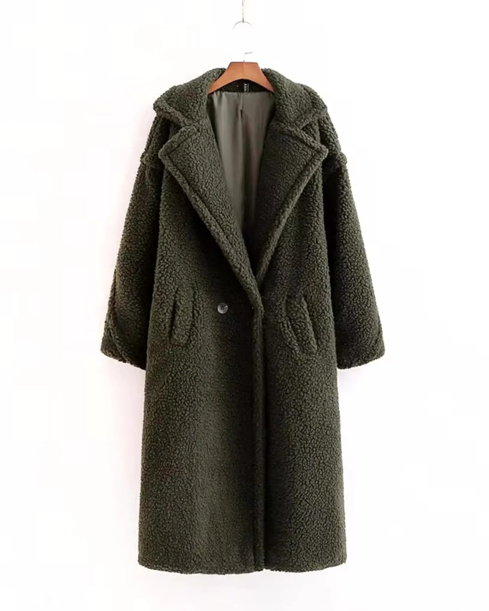 Winta Longline Teddy Coat