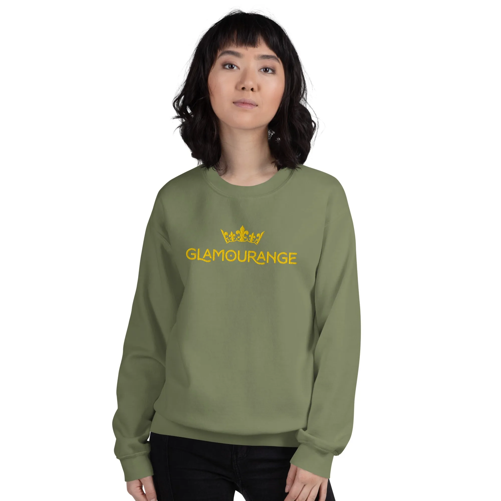 Women Sweatshirt (Glamourange Womens Sweatshirt Designer - 001 Model)