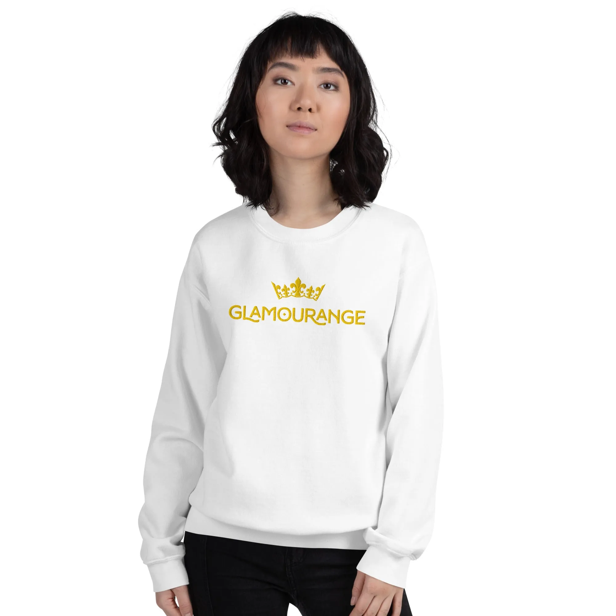 Women Sweatshirt (Glamourange Womens Sweatshirt Designer - 001 Model)