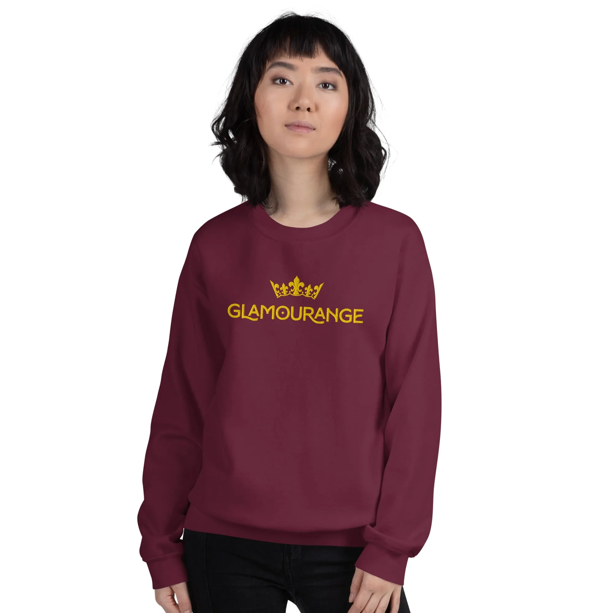 Women Sweatshirt (Glamourange Womens Sweatshirt Designer - 001 Model)