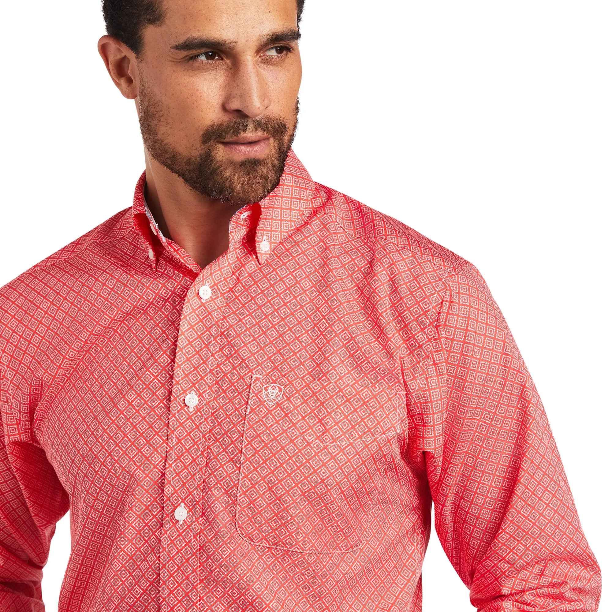 Wrinkle Free Nathan Fitted Shirt